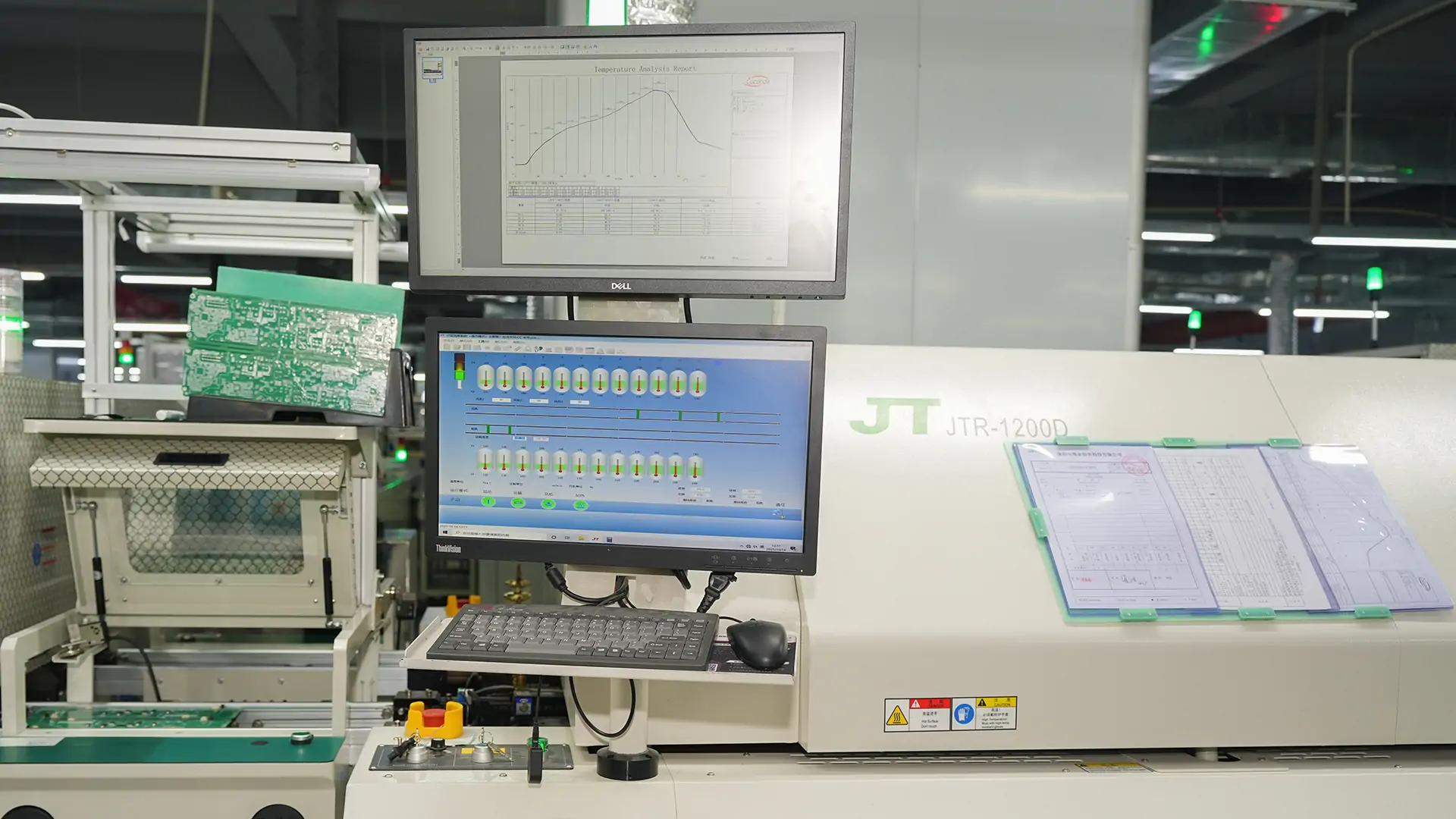 Reflow Profile Testing